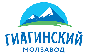 Логотип Гиагинского молзавода