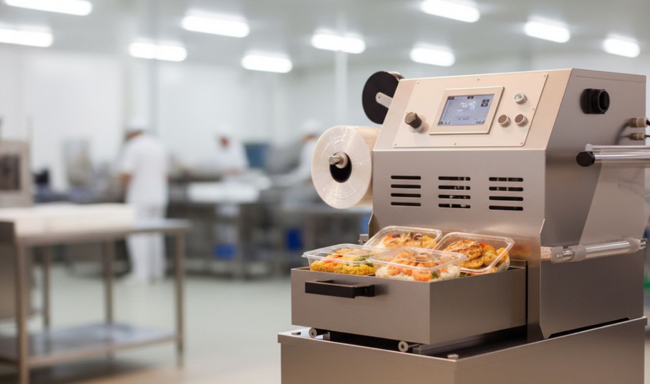 Как выбрать промышленный запайщик лотков для готовой еды